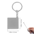 1M Tape Measure Keychain
