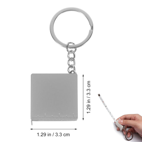 1M Tape Measure Keychain