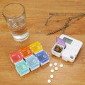 7 Days Pill Dispenser Organizer with Reminder Alarm