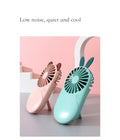 Mini Fan With Mirror And Led Light