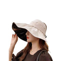 Foldable Ponytail Sun Hat