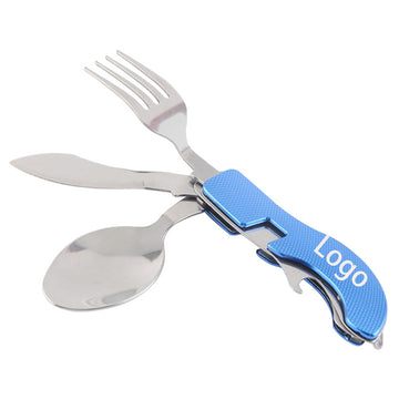 4 In 1 Camping Utensils Cutlery
