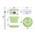 Storage Bin and Collapsible Bowl with Dog Waste Holder
