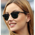 Half Frame Polarized Sunglasses