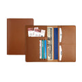 Pu Passport Cover With Card And Ticket Slot
