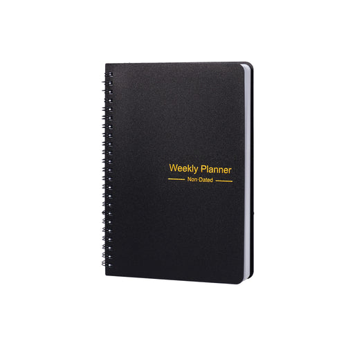 A5 Self-Discipline Weekly Plan Coil Diary Book