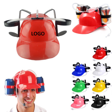 Fun Drinking Helmet With Straw