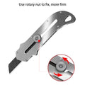 Retractable Stainless Steel Heavy-Duty Utility Knife