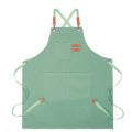 Baking Shop Work Canvas Apron With Adjustable Straps