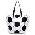 Canvas Bag With Rugby Pattern