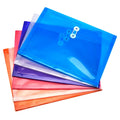 Envelopes Poly File Folders Tied Buckle