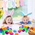 Plastic Colourful Easter Eggs