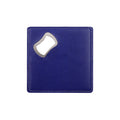 Pu Leather Drink Coaster With Bottle Opener