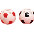Football Shaped Plastic Pen Holder Soccer Shape Pencil Stand