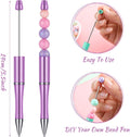 Colorful Plastic Beadable Pens