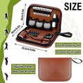 Leather Organizer Pouch for Golf Accessories