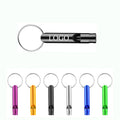 Survival Aluminum Whistle With Key Chain