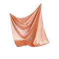 35''X35'' Women's Full Color Printed Glossy Satin Fabric Bandanna Head Scarf