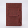 Multifunctional A5 Leather Pocket Notebook