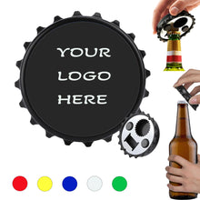 Beer Cap Portable Fridge Magnetic Sticker Bottle Opener