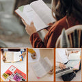 Leather Diamond Bookmark