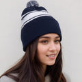 Custom Beanie Hats With Adorable Fur Pompom