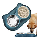 Slow Feeder Dog Bowls Stainless Steel