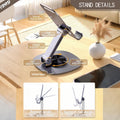 Dual-Fold Metal Stand