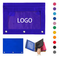 3 Ring Binder Pencil Pouch With Windows