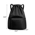 Dry Wet Separate Drawstring Backpack