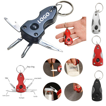 Outdoor Multi-Function Keychain Knife