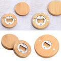 Bamboo Coaster With Bottle Opener
