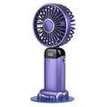 Digital Display Folding Handheld Mini Fan