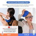 6 Inch Reusable Hot Water & Cold Ice Pack Leakproof Lid