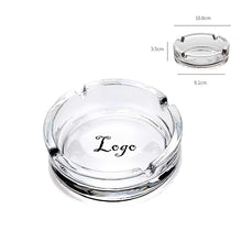 Round Glass Ashtray