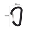 No. 4 D-Type Aluminum Alloy Spring Buckle