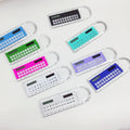 Mini Solar Transparent Ruler Calculator With Magnifier