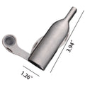 6 Function Wine Bottle Opener With Foil Cutter Knife