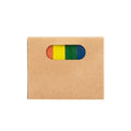 6-Piece Rectangular Crayon Set