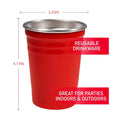 Reusable Stainless Steel Party Cups