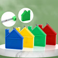 House Shaped Tape Measure Keychain