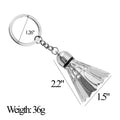 Mini Shuttlecock Keychain