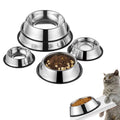 35 Oz Stainless Steel Pet Dog Bowl