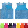 Volunteer Outdoor Sleeveless Zipper Breathable Mesh Vest
