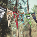 Custom Full Color Single Sided Felt Pennant