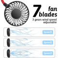 Portable Hanging Neck Sports Fan