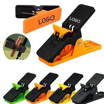 Custom Logo Golf Cigar Clip Holder