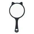 Cat-Shaped Portable Hand Mirror