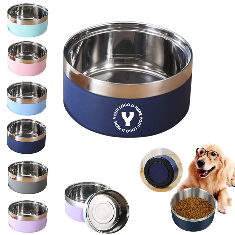 50 Oz Double Wall Stainless Steel Bowls