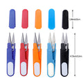 Plastic Handle Metal Blade Fishing Line Yarn Scissors
